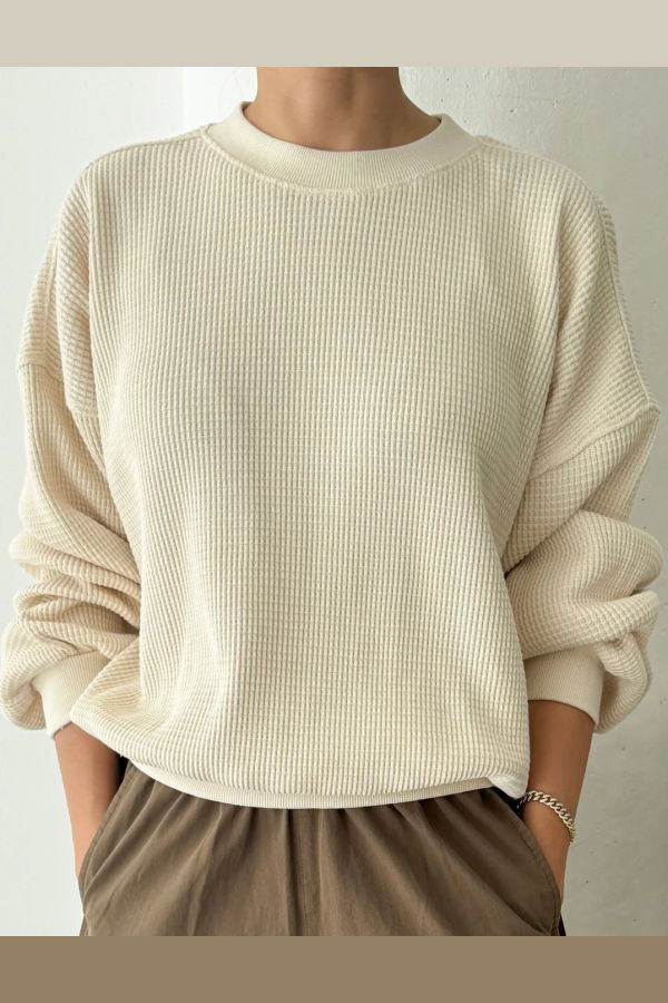 Le Bon Shoppe Waffle Core Sweatshirt