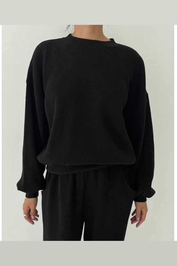 Le Bon Shoppe Waffle Core Sweatshirt