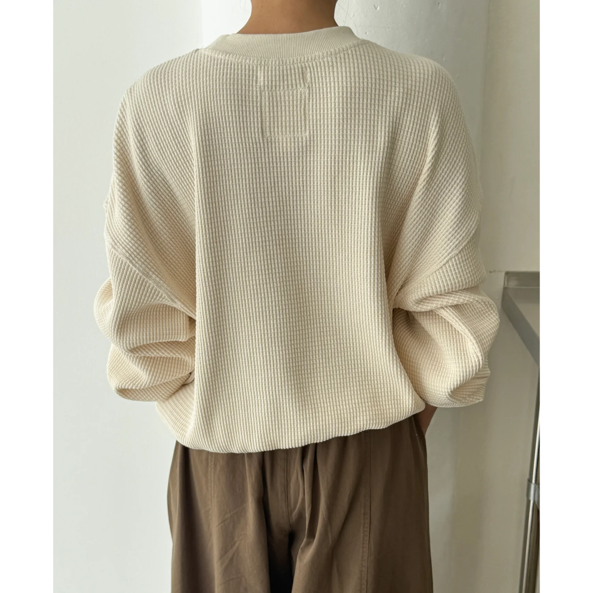 Le Bon Shoppe Waffle Core Sweatshirt - Image 4 of 7