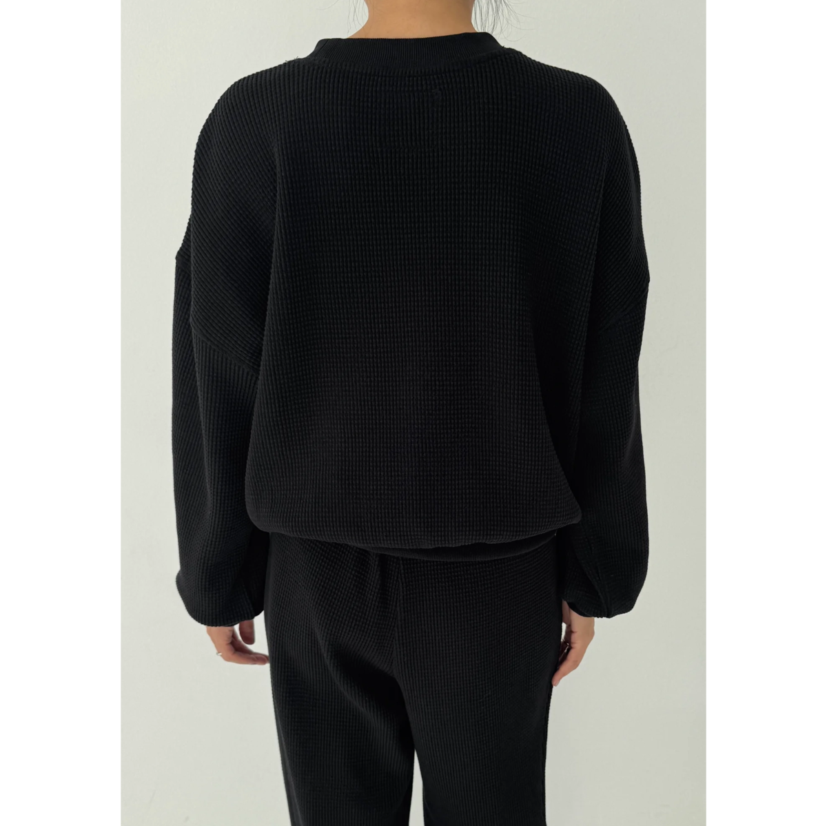 Le Bon Shoppe Waffle Core Sweatshirt - Image 6 of 7