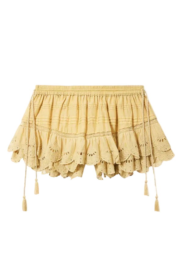 Isabel Marant Puria Shorts - Light Ochre