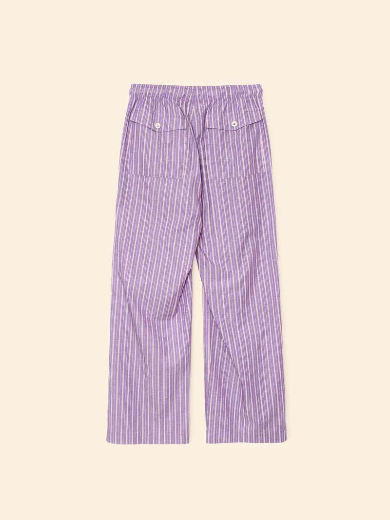Xirena Brinna Pant - Violet Rouge Stripe
