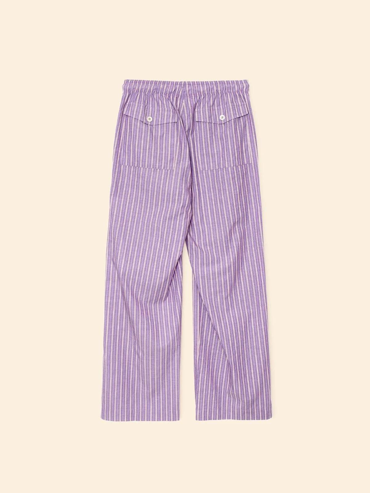 Xirena Brinna Pant - Violet Rouge Stripe - Image 3 of 4