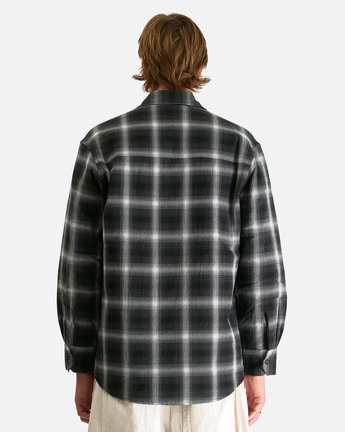 Our Legacy Moss Shirt in Shadow Trial Check Shirt - Image 3 of 6