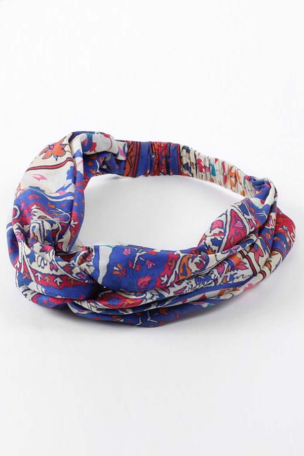 Vismaya Barmy Headband - Vanilla Cobalt