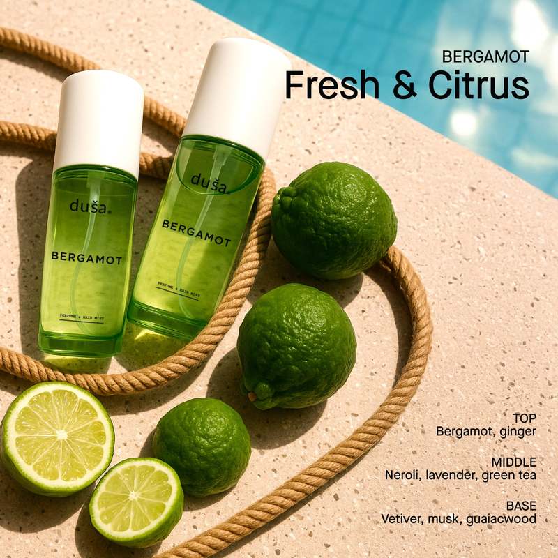 Dusa Fragrances Bergamot Perfume Mist - 3.4 fl oz