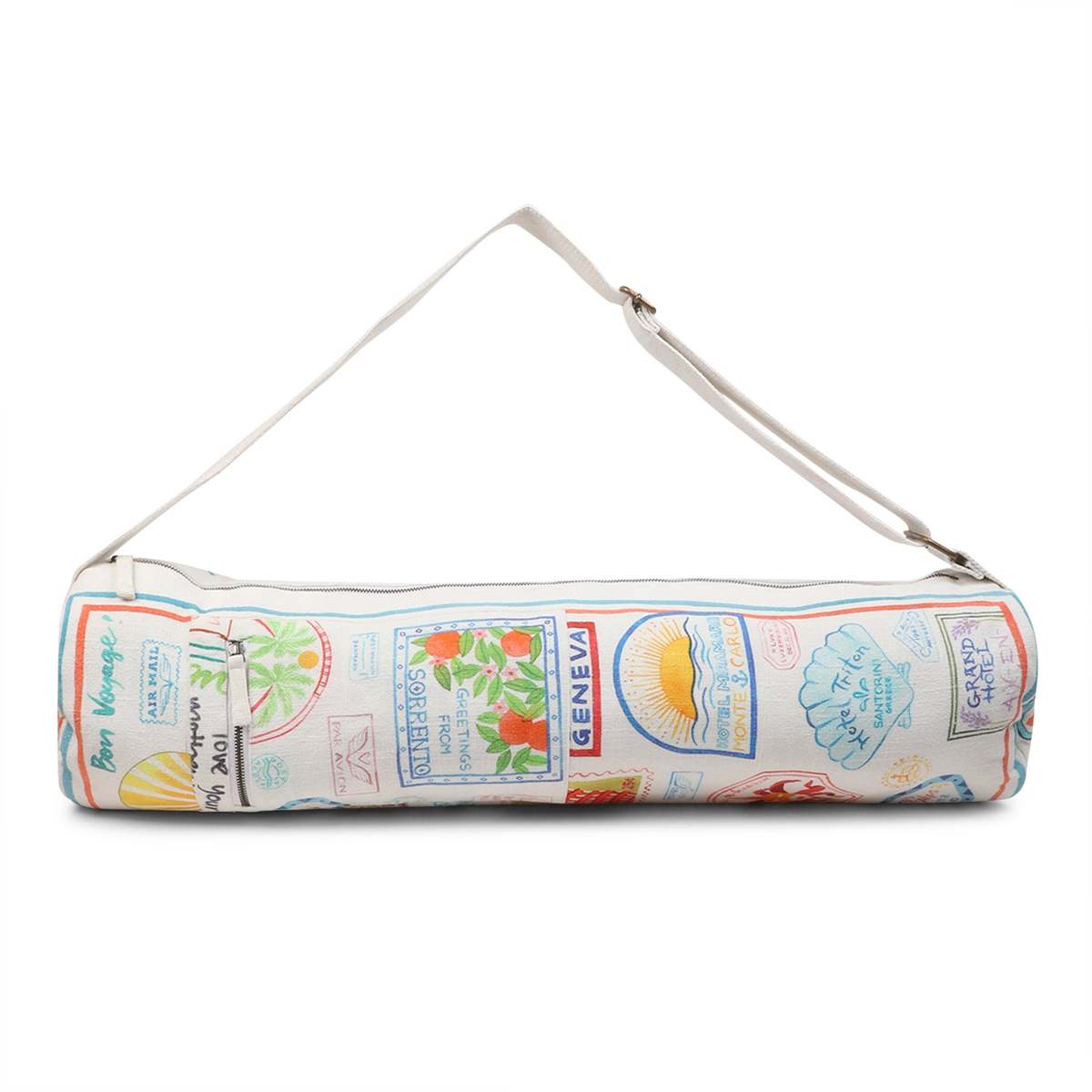 Vismaya Bon Voyage Yoga Mat Bag - White Dove - Image 1 of 6
