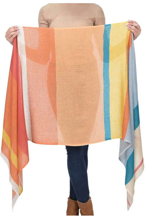 Vismaya Boundless Colorblock Scarf