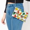Vismaya Fruit Embroidered Clutch - Green - Thumbnail 4