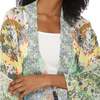 Vismaya Garden Bloom Sheer Kimono - Gray - Thumbnail 4