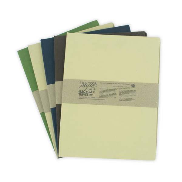 Sustainable Threads Handmade Double Photo Frames Set of 5 Photo Frames - Assorted