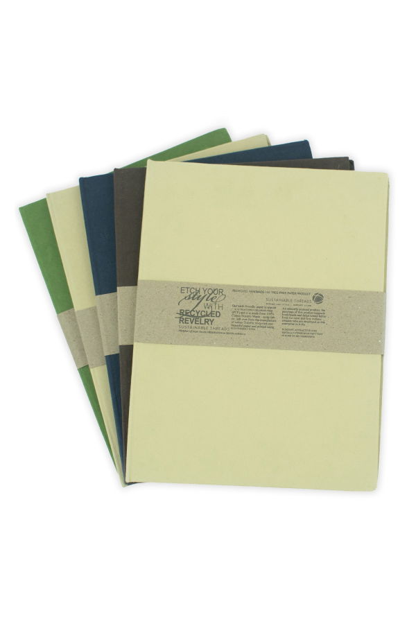 Sustainable Threads Handmade Double Photo Frames Set of 5 Photo Frames - Assorted