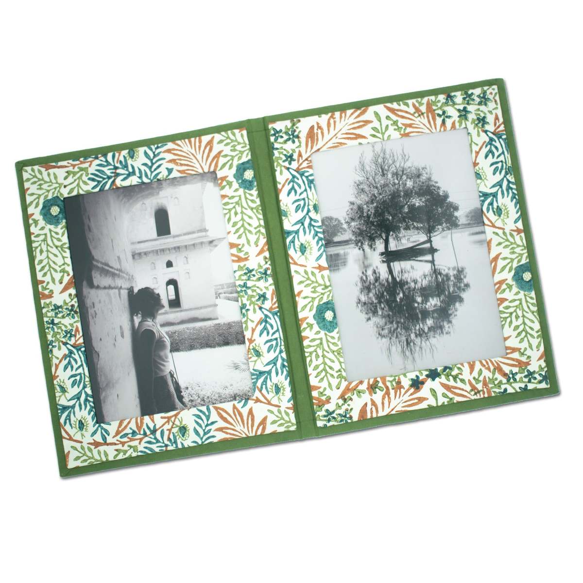 Sustainable Threads Handmade Double Photo Frames Set of 5 Photo Frames - Assorted - Image 2 of 10