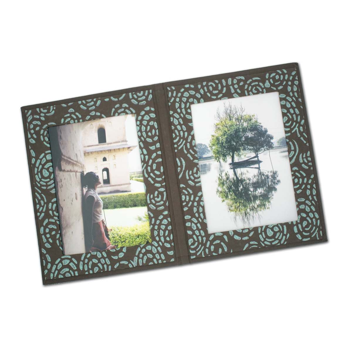 Sustainable Threads Handmade Double Photo Frames Set of 5 Photo Frames - Assorted - Image 5 of 10