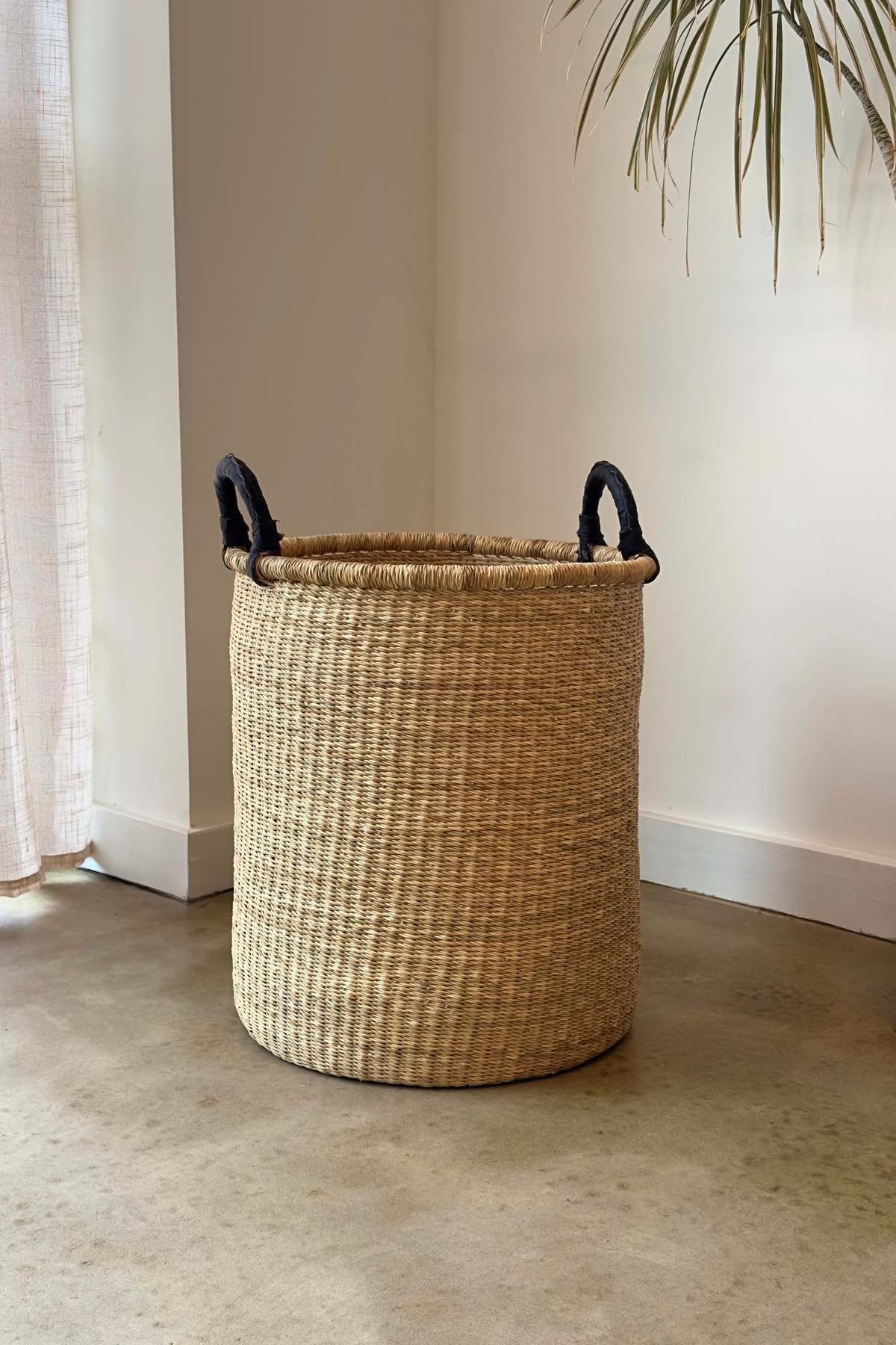 Mbare Handwoven Medium Hamper - Image 2 of 3
