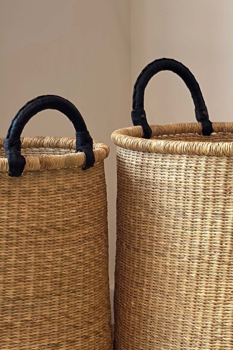 Mbare Set of 2 Handwoven Hampers