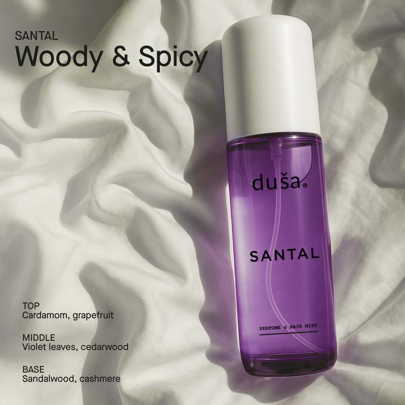 Dusa Fragrances Santal Perfume Mist Hair & Body 3.4 fl oz