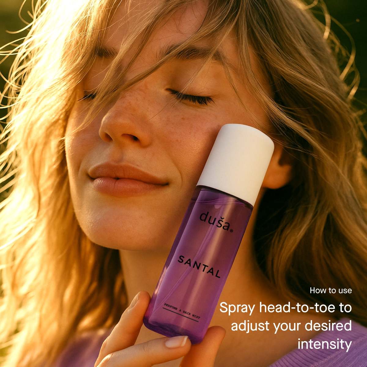 Dusa Fragrances Santal Perfume Mist Hair & Body 3.4 fl oz - Image 5 of 7