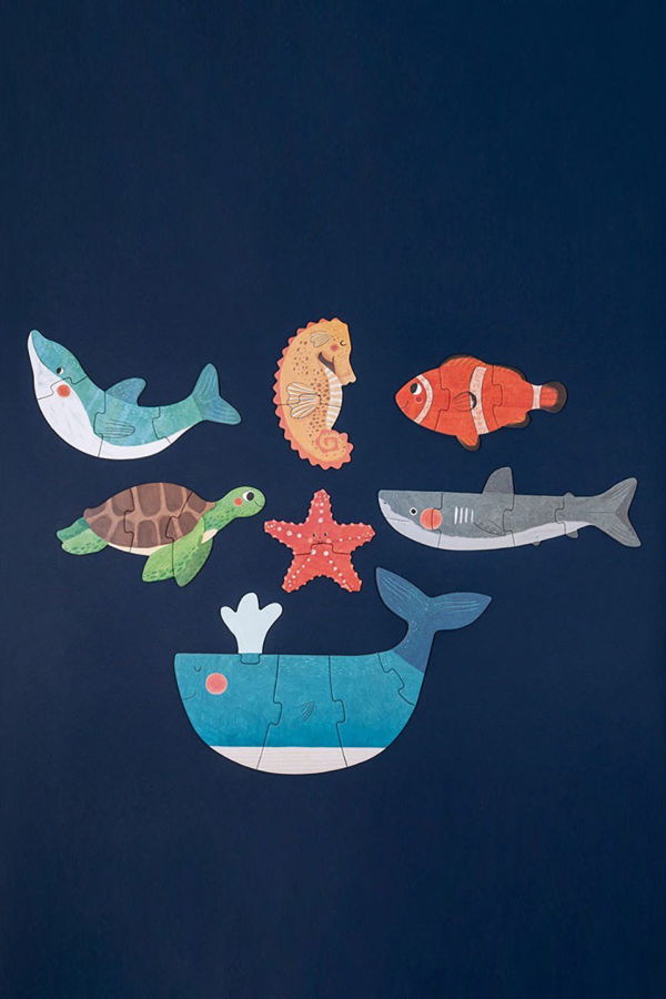 KIDS Londji Jigsaw Puzzle - Blue