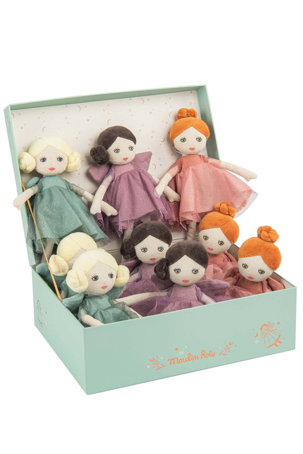 KIDS Moulin Roty Les Fées Isaline Little Fairy Doll - Purple