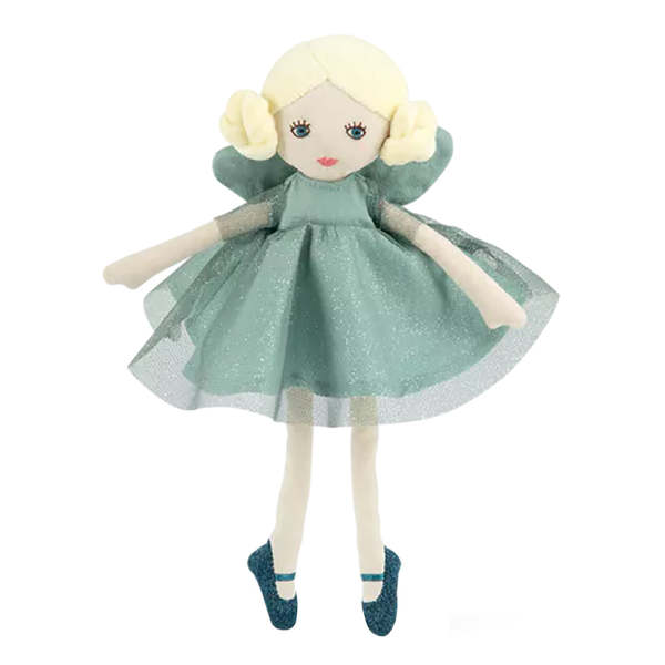 Moulin Roty Les Fes Ondine Little Green Fairy Doll - Green