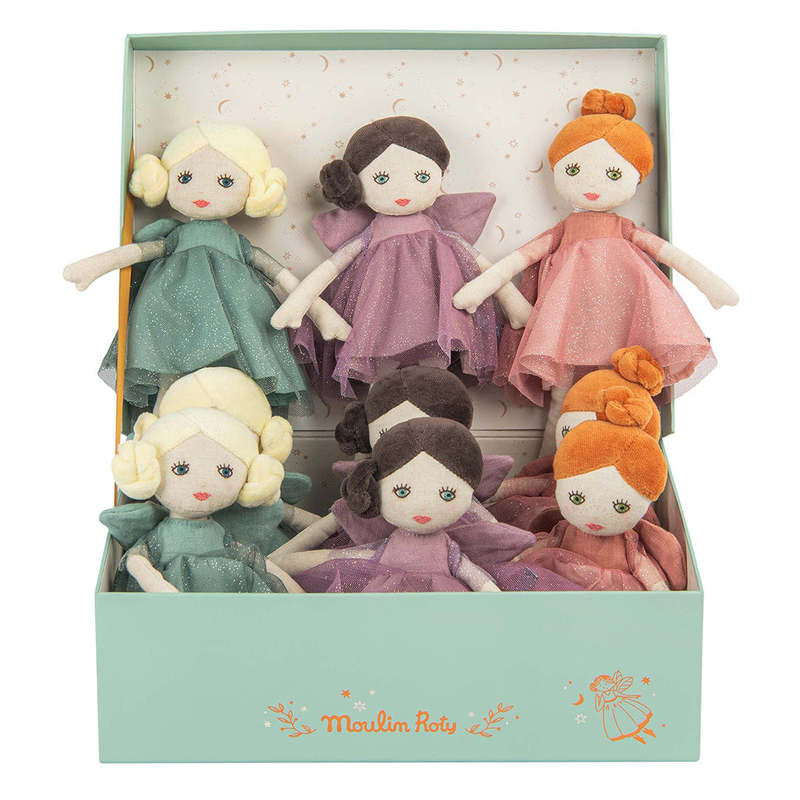Moulin Roty Les Fes Ondine Little Green Fairy Doll - Green