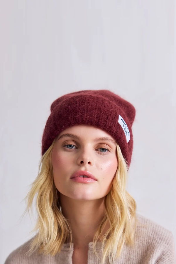 Arctic Fox Mohair Beanie