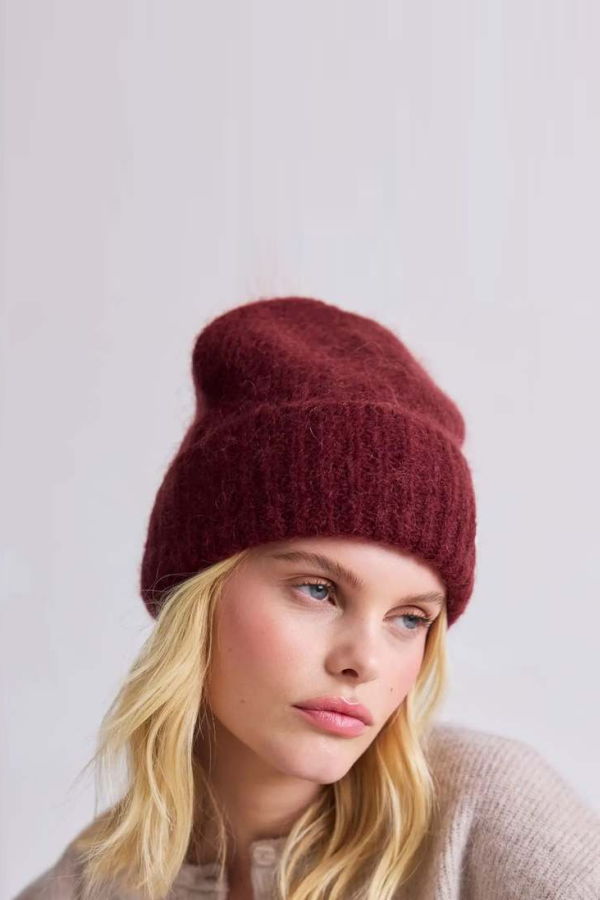 Arctic Fox Mohair Beanie