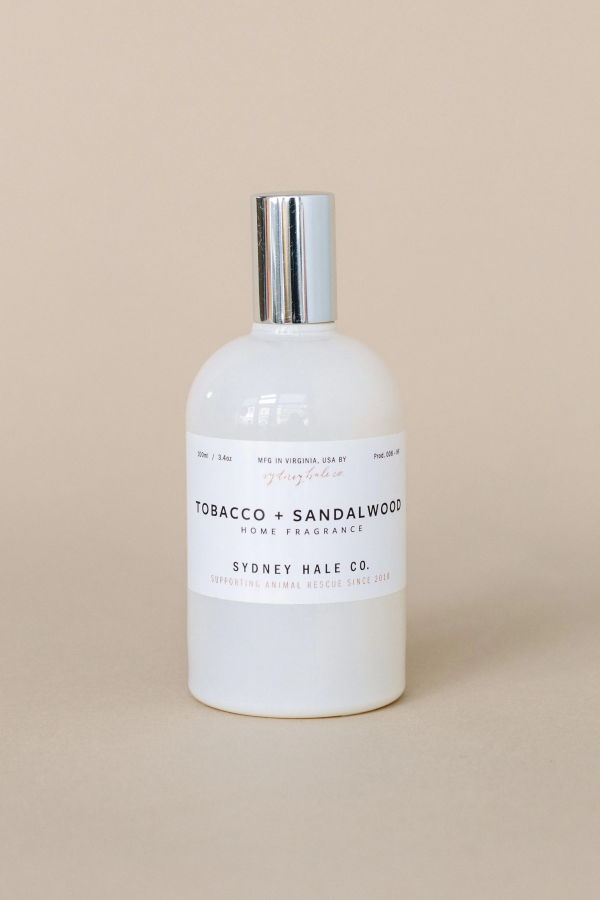 Sydney Hale Fragrance Spray 3.5 oz - Tobacco + Sandalwood