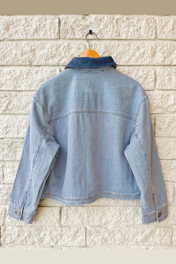 Xirena Baldwin Jacket - Blue Railroad