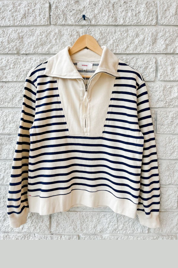Xirena Kat Sweatshirt - Natural Stripe