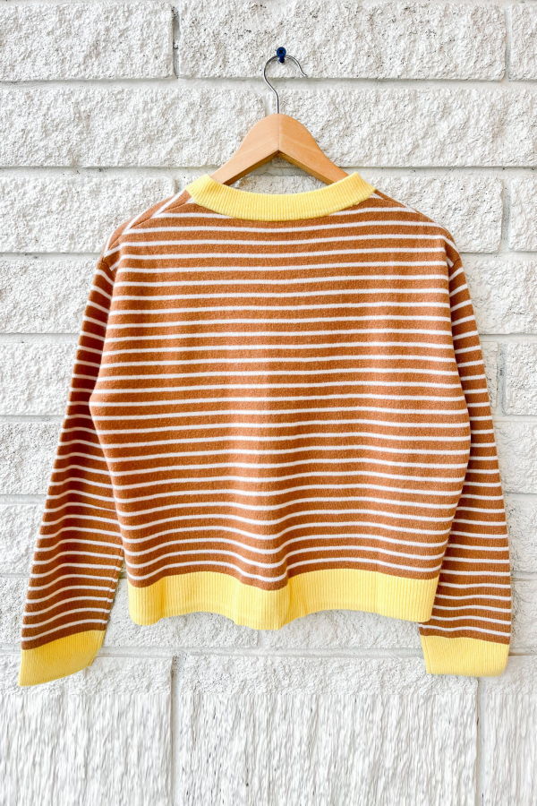 Xirena Lillian Cardigan - Camel Stripe