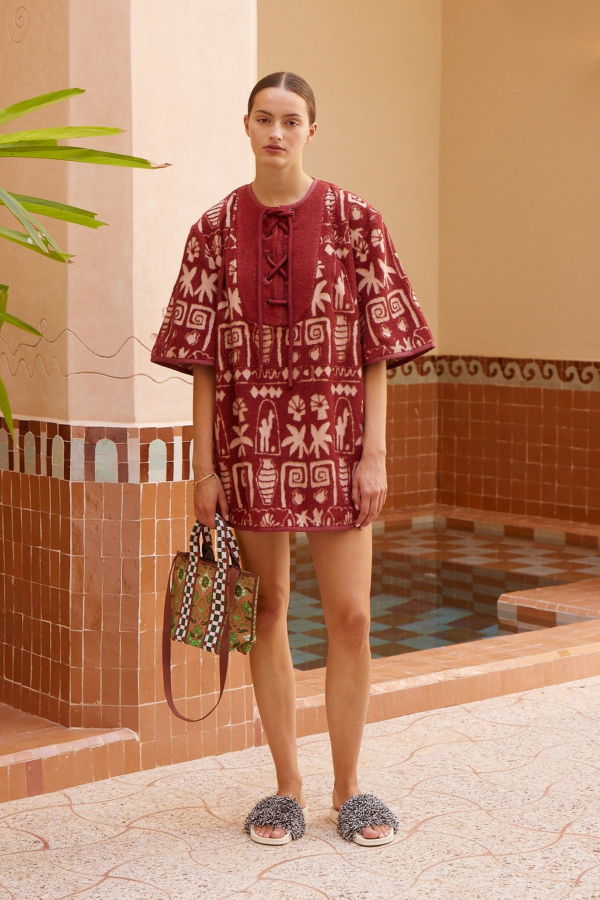 ALEMAIS Maya Mini Coverup Dress