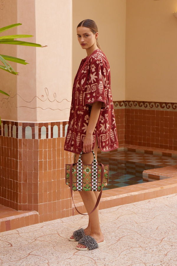 ALEMAIS Maya Mini Coverup Dress