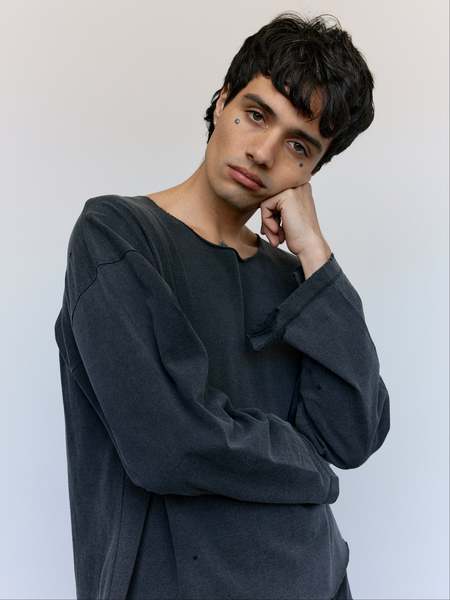 SECOND/LAYER L/S Type II Vertical Thermal - Black | Garmentory