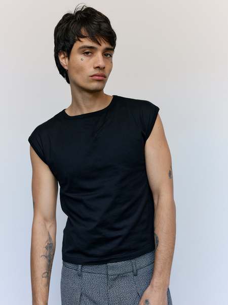 SECOND/LAYER Gutter White Cotton Zero Thermal Top | Garmentory