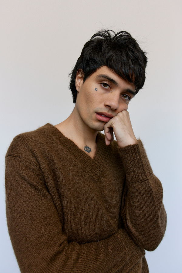 SECOND/LAYER Vexed V-Neck Sweater