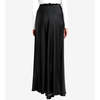 Philosophy Di Lorenzo Serafini Silk Midi Skirt - Black - Thumbnail 3