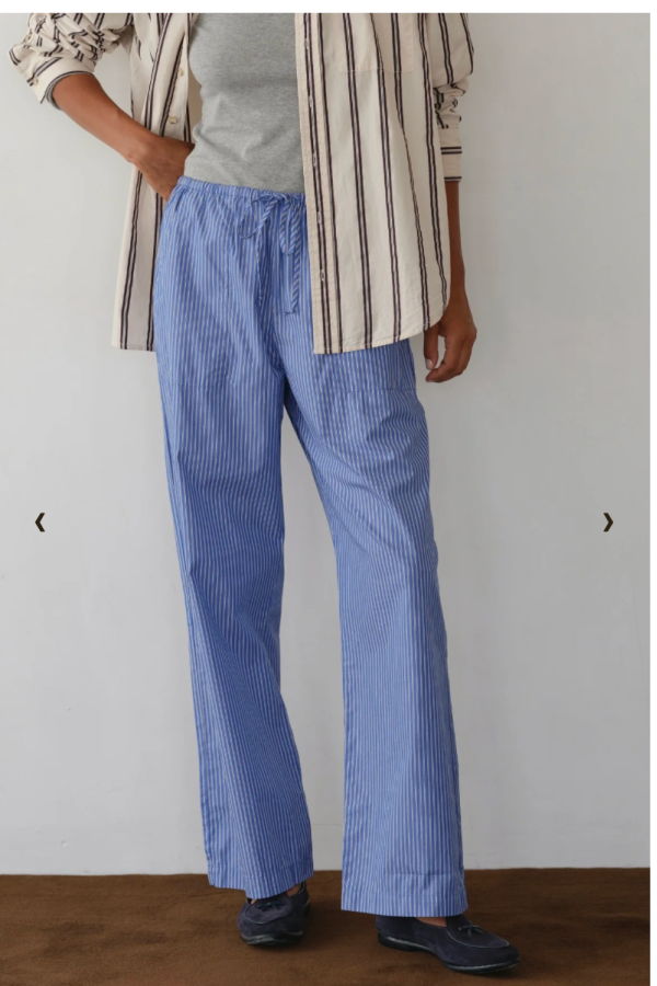 Donni. The Stripe Pop Drawstring Pant