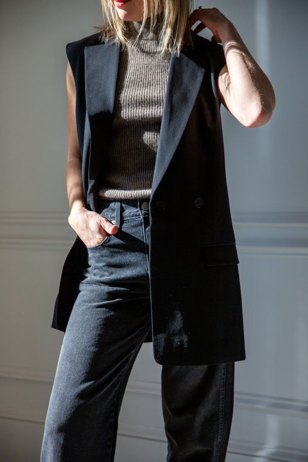 amo denim Annette High Rise Straight Leg Jeans