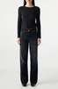 amo denim Annette High Rise Straight Leg Jeans - Thumbnail 3