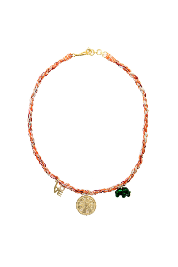 MONOKI By Diane Goldstein Grigri Choker Necklace