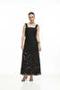 Waimari Crepusculo Midi Lace Dress - Black - Thumbnail 1