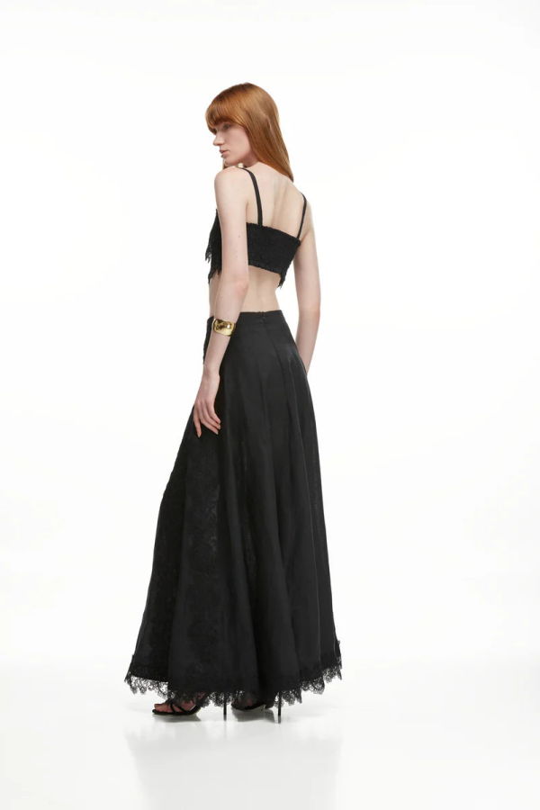 Waimari Resplandor Maxi Skirt - Black