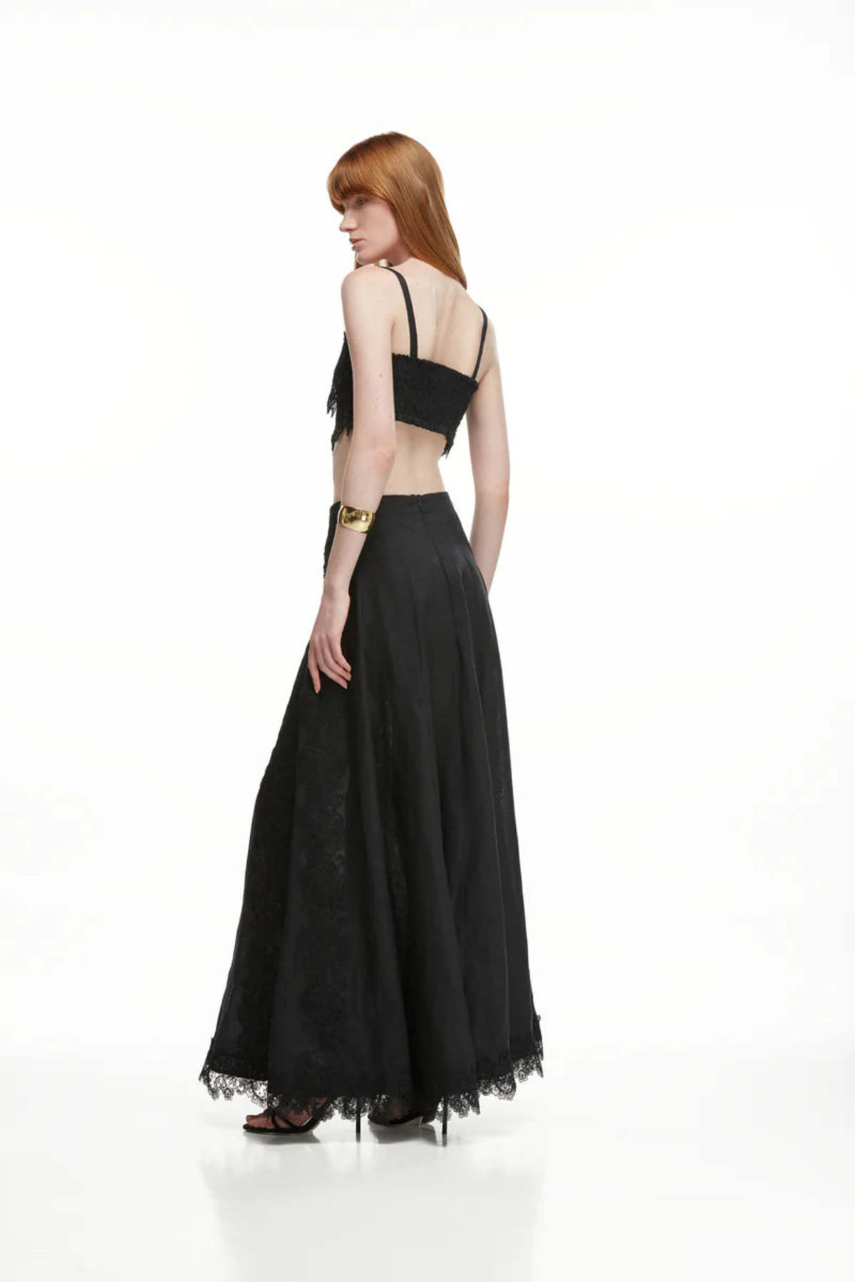 Waimari Resplandor Maxi Skirt - Black - Image 2 of 2