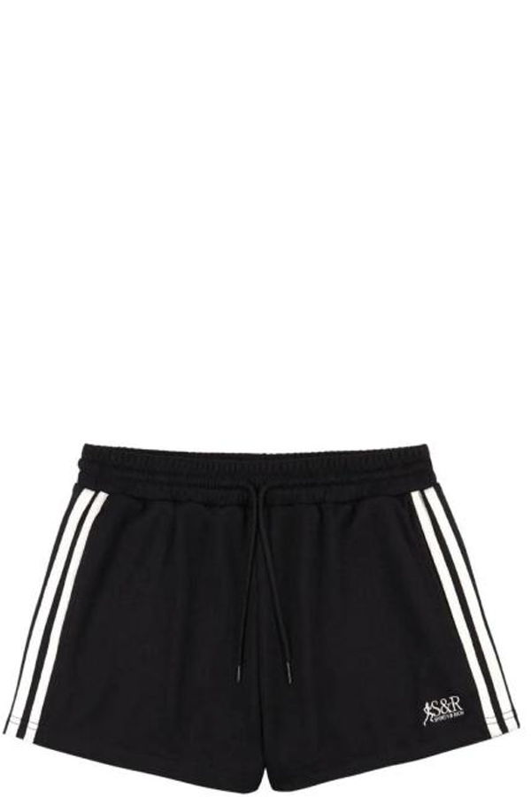 SPORTY & RICH Shorts - Black