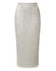 AKNVAS Tao Pencil Skirt - Silver - Thumbnail 1