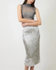 AKNVAS Tao Pencil Skirt - Silver - Thumbnail 2