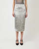 AKNVAS Tao Pencil Skirt - Silver - Thumbnail 5