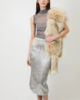 AKNVAS Tao Pencil Skirt - Silver - Thumbnail 6